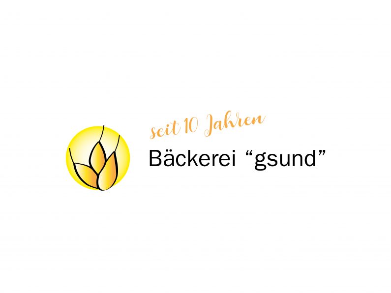 Logo Bäckerei gsund